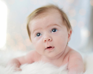 7 week old little girl, baby portraits, baby pictures, Columbia City Photographer, Ft. Wayne Photographer, 7 week old portraits