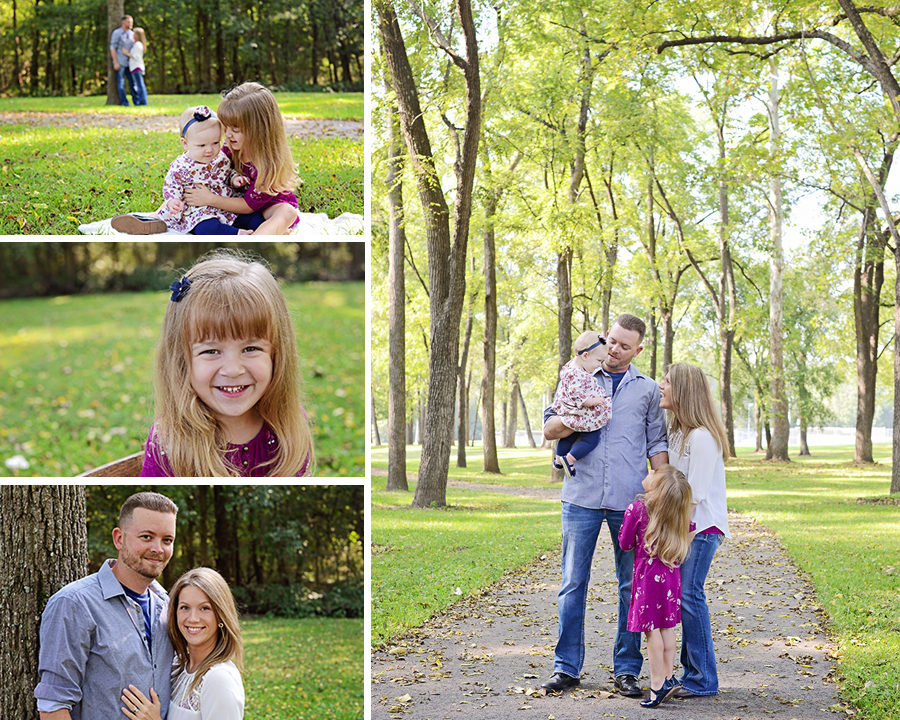 outdoor family portraits, fall family portraits