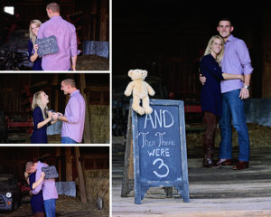 Columbia City Photographer, Pregnancy announcement pictures