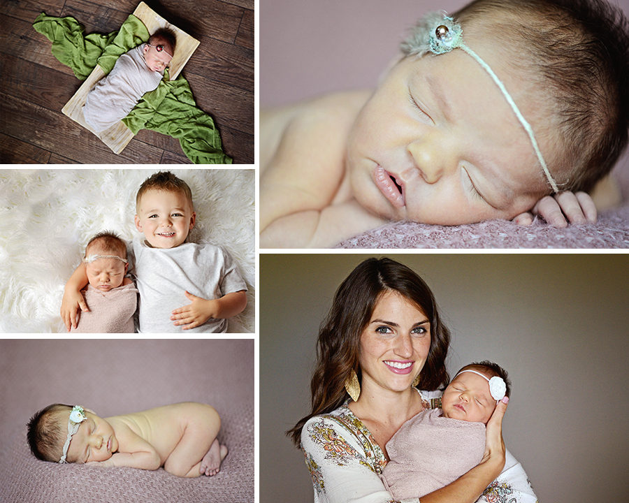 Columbia City Newborn photography, newborn girl portraits