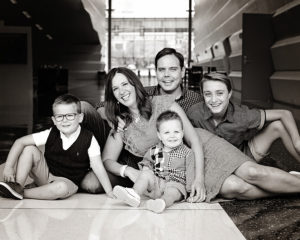 Family portraits, family of 5 portrait, Sheets Photography