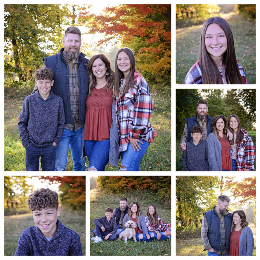 Outdoor Fall Family Portraits