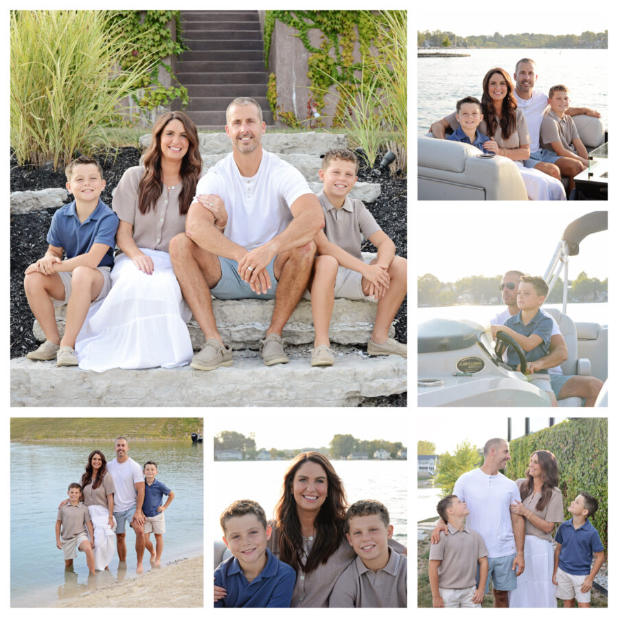 Family Photos on the Lake